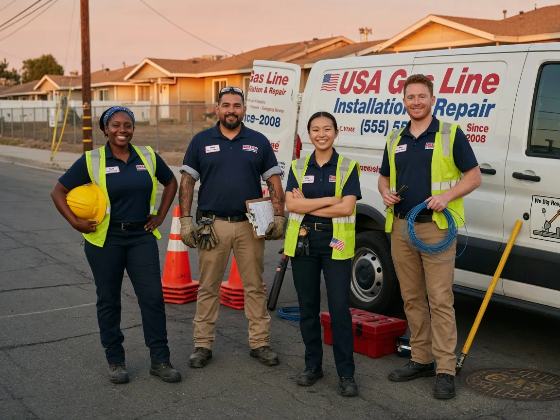 Gas Line Installation company in Lometa, TX